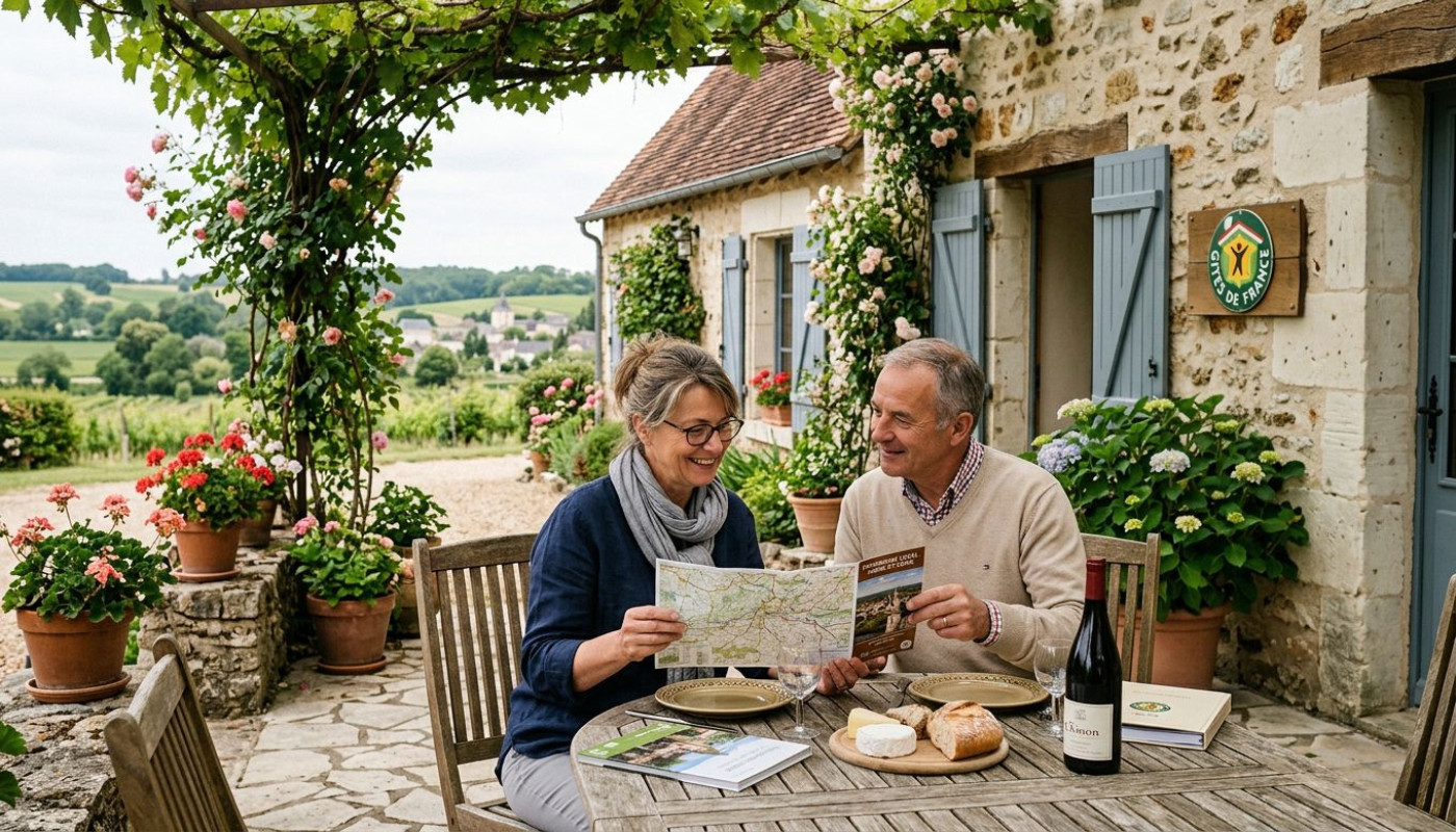 Découvrir le patrimoine local à travers les gîtes de France en Indre-et-Loire
