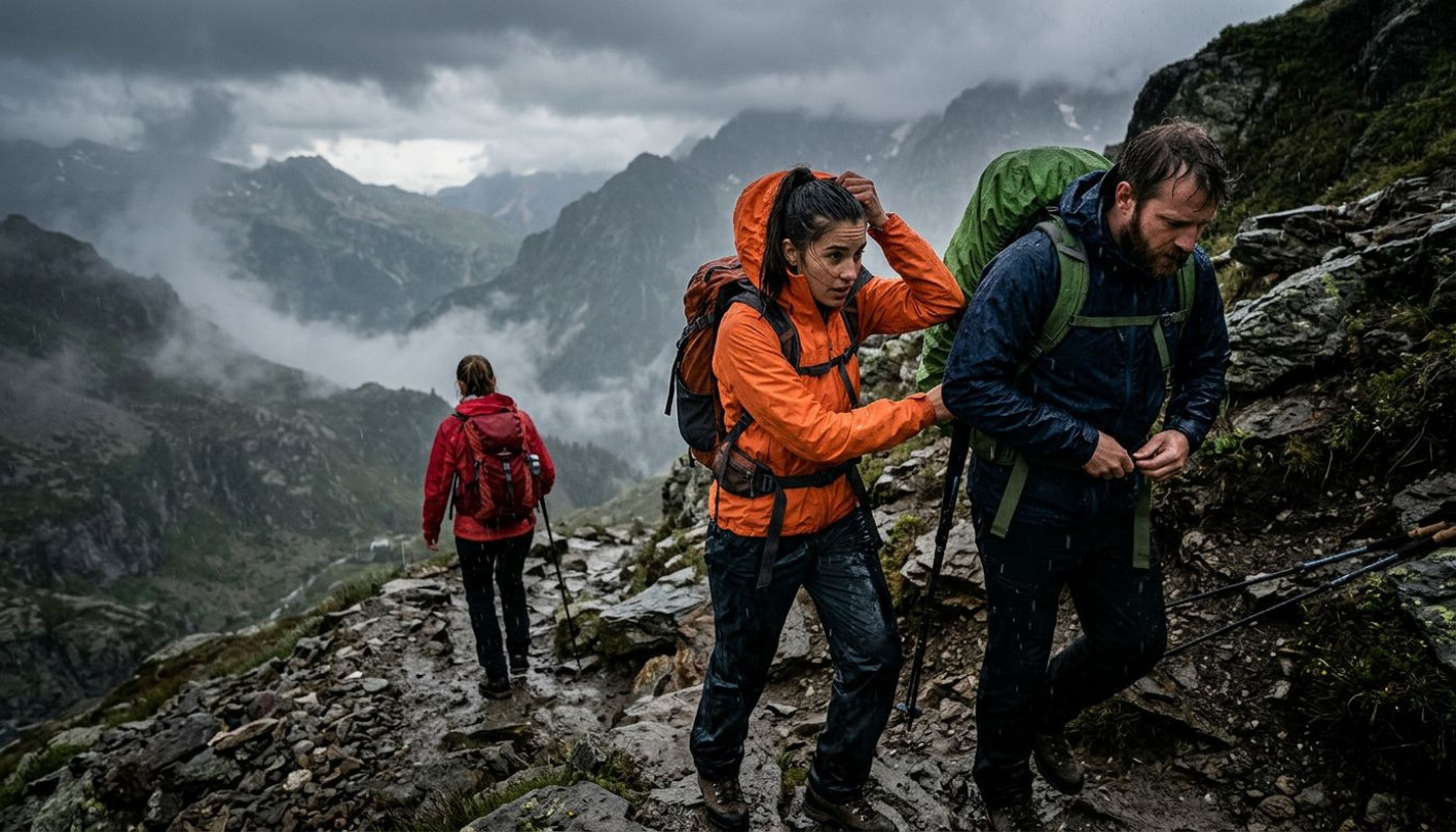 Quand la météo vous surprend : gérer l’imprévu en pleine randonnée