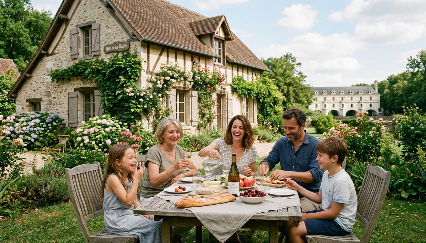 Réinventez vos séjours en famille avec un gîte près de Chenonceau