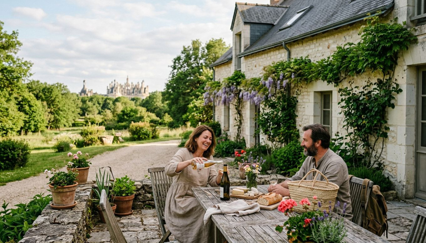 Séjourner dans un gîte à Chambord redéfinit la parenthèse nature en val de Loire